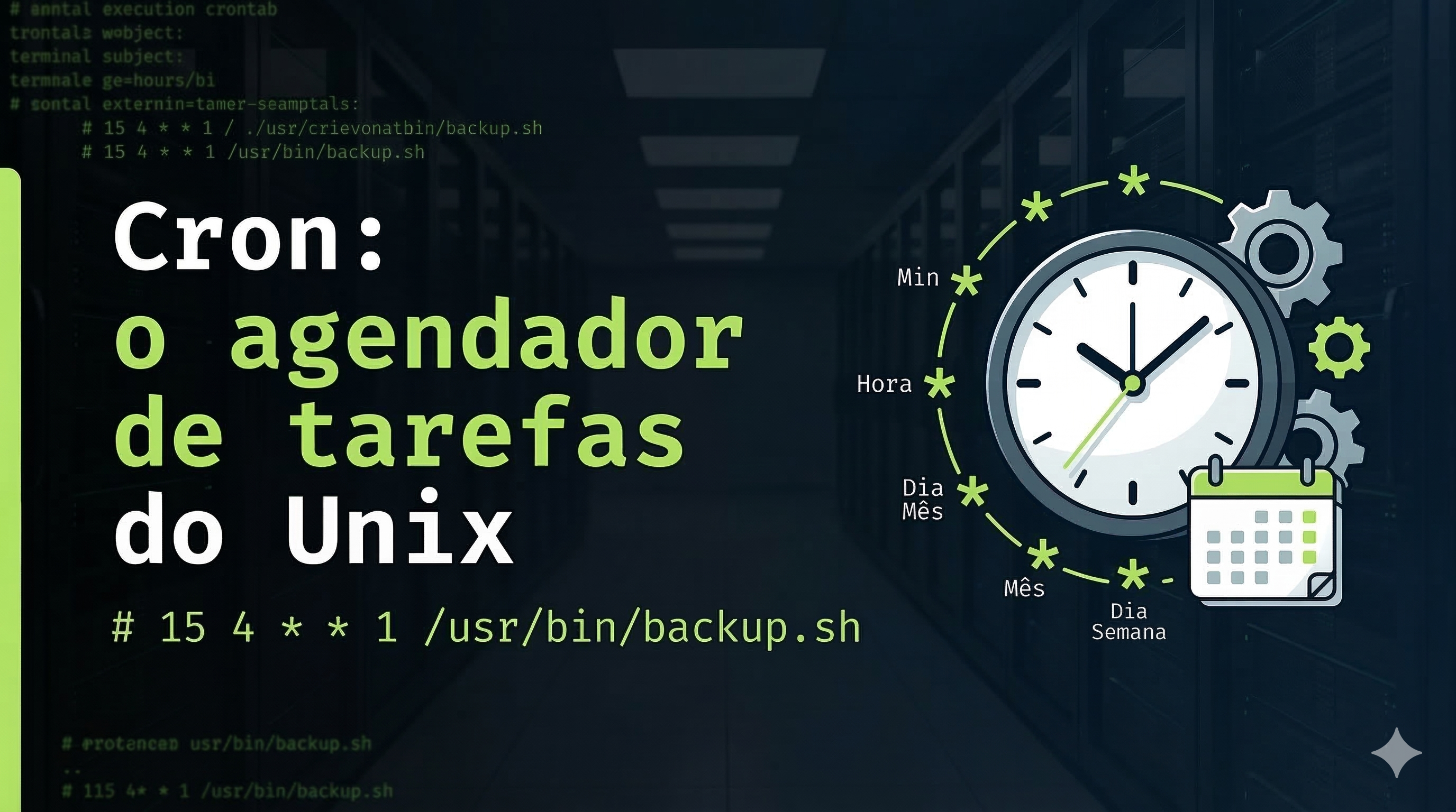 Cron: o agendador de tarefas do Unix